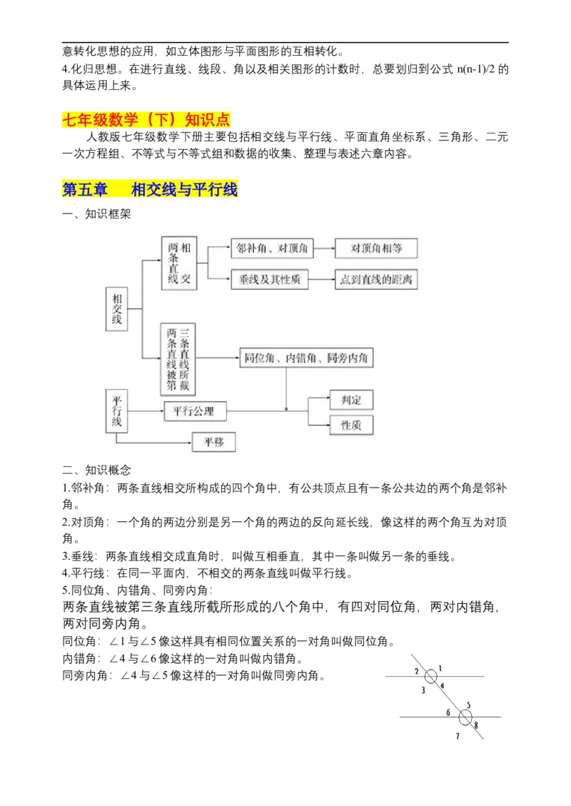 00初中数学知识点归纳汇总_河北省历年中考真题_数学历年中考真题