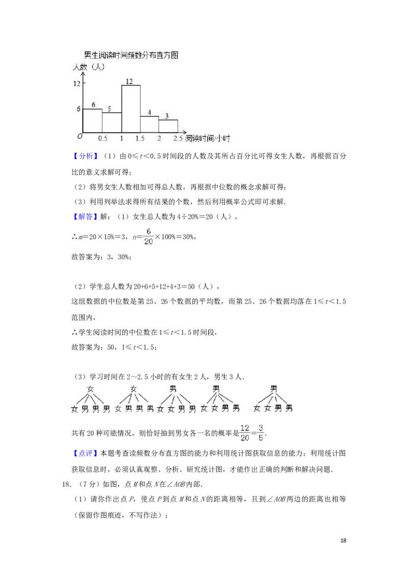 山东省济宁市2019年中考数学真题试题（含解析）_中考真题_2.数学中考真题2015-2024年_2019年全国中考数学206份