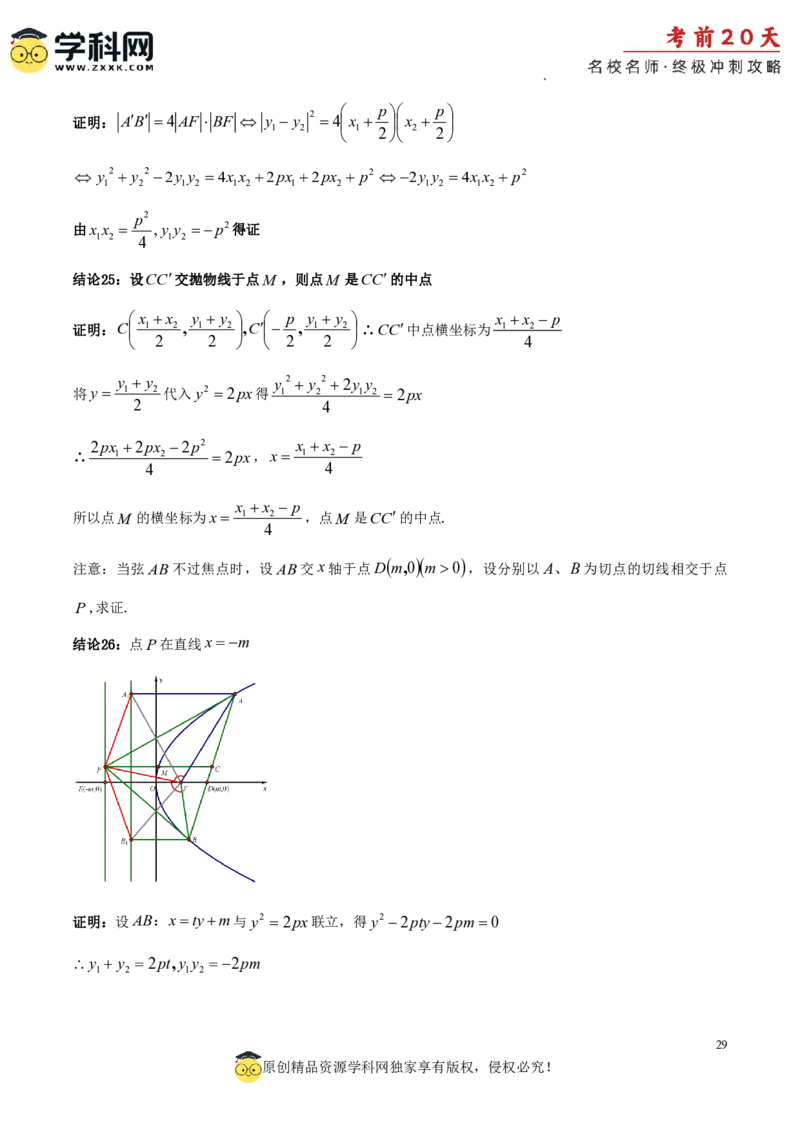数学（一）-2024年高考考前20天终极冲刺攻略_2024高考押题卷_62024学科网全系列_21学科网高考考前终极攻略_数学-2024年高考考前20天终极冲刺攻略