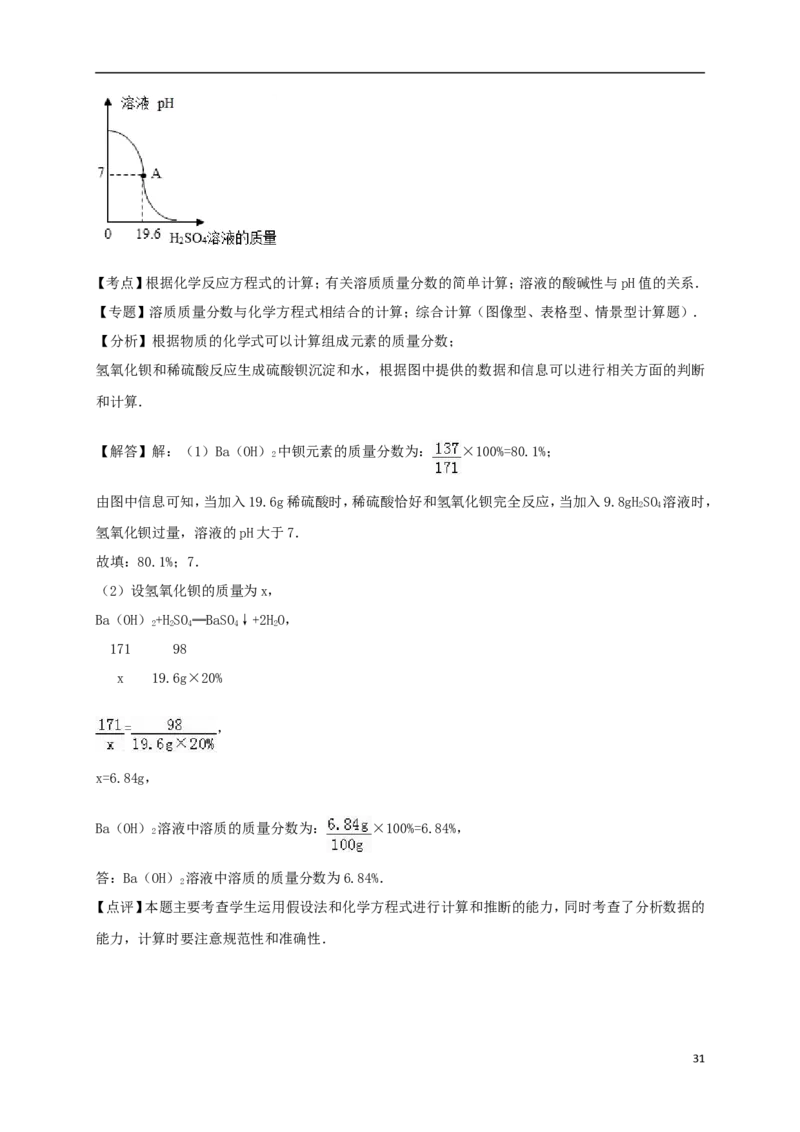 广西梧州市2015年中考化学真题（含解析）_中考真题_5.化学中考真题2015-2024年_2015中考真题卷（162份）