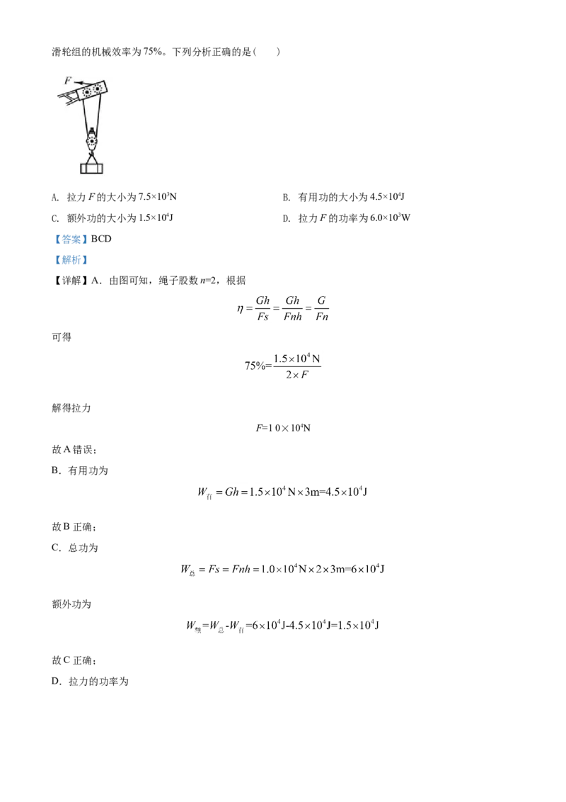 2020年青岛市中考物理试卷和答案_中考真题_4.物理中考真题2015-2024年_地区卷_山东省_青岛物理08-22