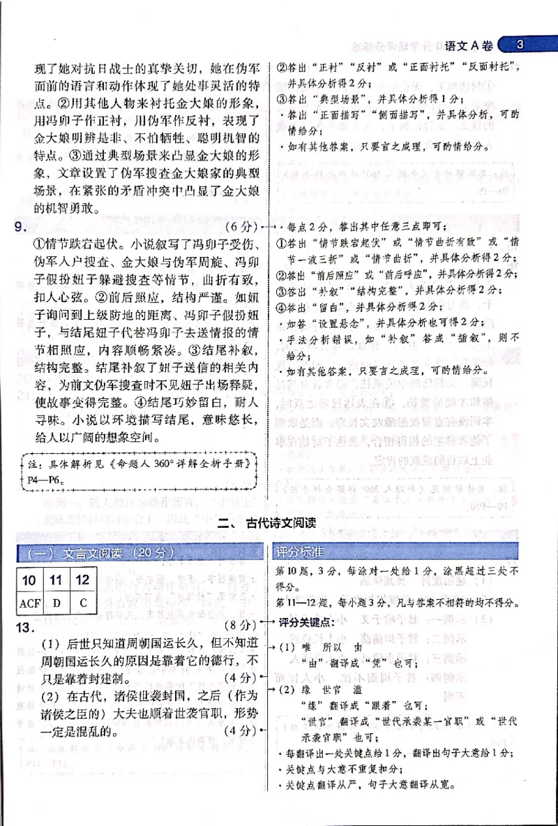 押题卷评分细则标准_2024高考押题卷_12024天星全系列_@@@天星临考押题密卷汇总重复_2024年tx高考临考押题密卷吉林专版