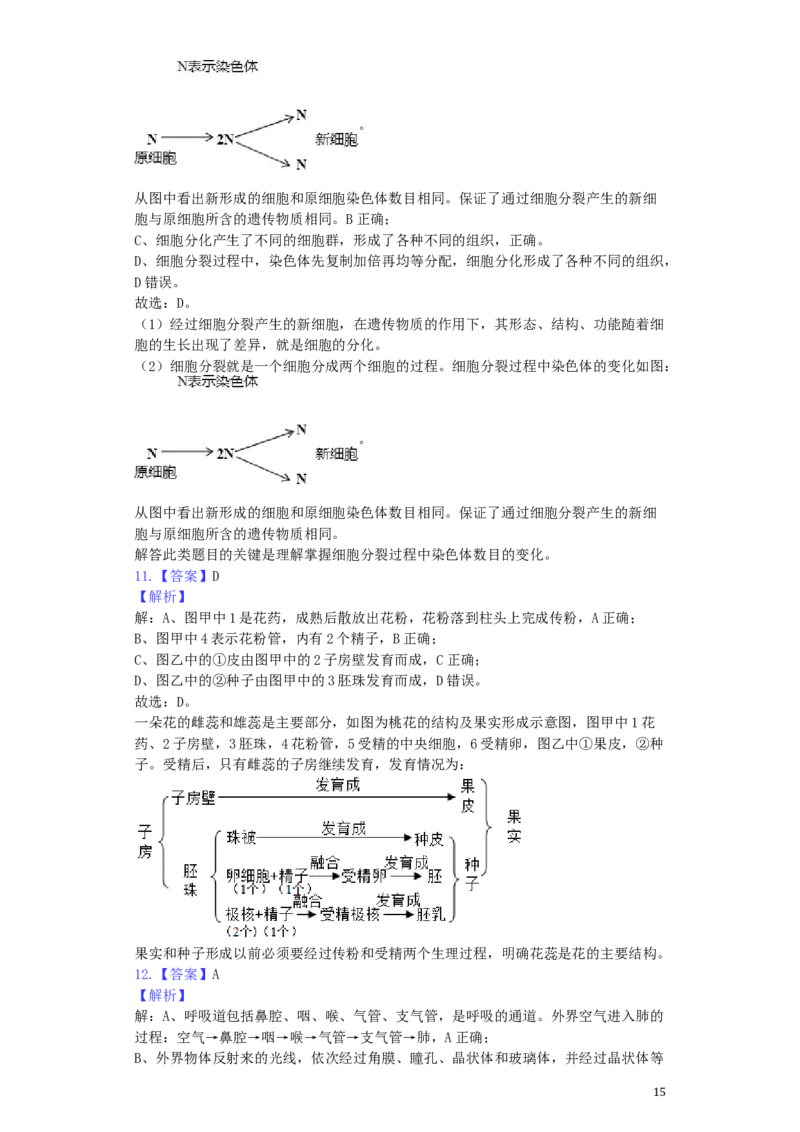 山东省青岛市2019年中考生物真题试题（含解析）_8.生物中考真题2015-2024年_2019年全国中考生物92份