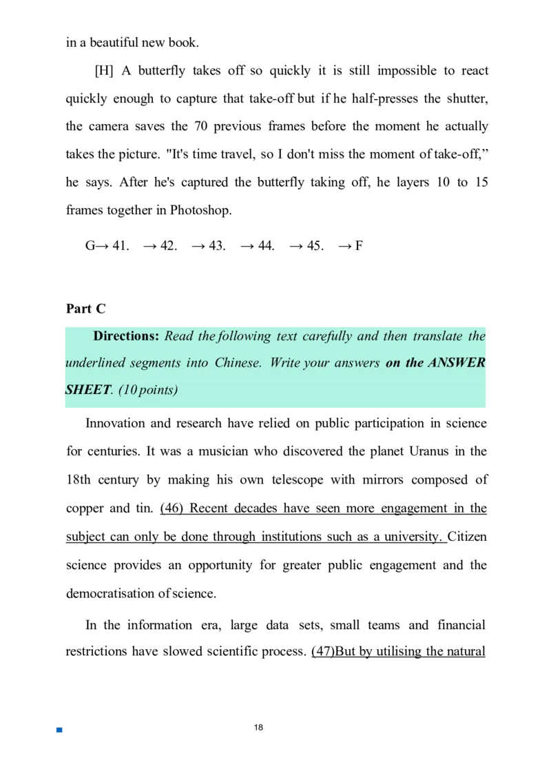 2025考研英语一真题_考研（英语一二）历年真题_考研英语（一）历年真题&mdash;&mdash;1980-2025_❤️2.2010-2025年考研英语一真题及解析_01、真题部分