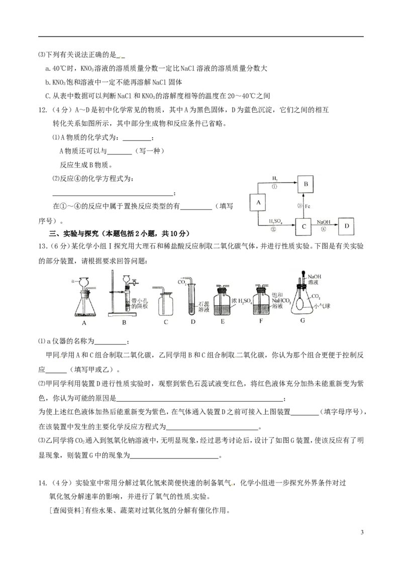 山东省菏泽市2015年中考化学真题试题（含答案）_中考真题_5.化学中考真题2015-2024年_2015中考真题卷（162份）
