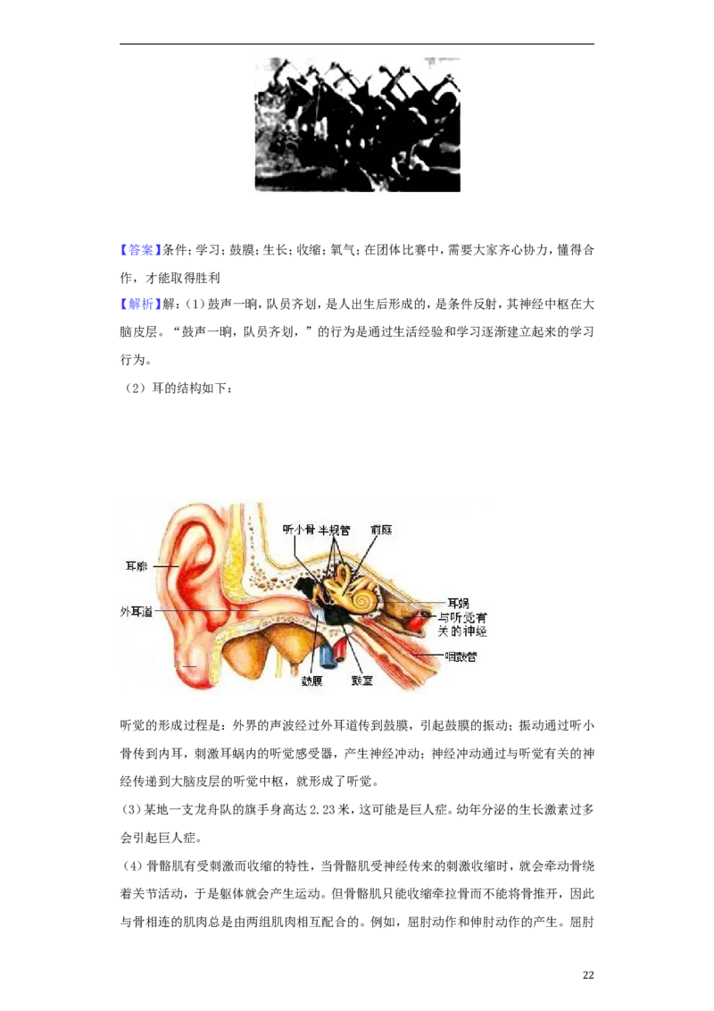 湖南省怀化市2018年中考生物真题试题（含解析）_8.生物中考真题2015-2024年_2018年全国中考生物141份