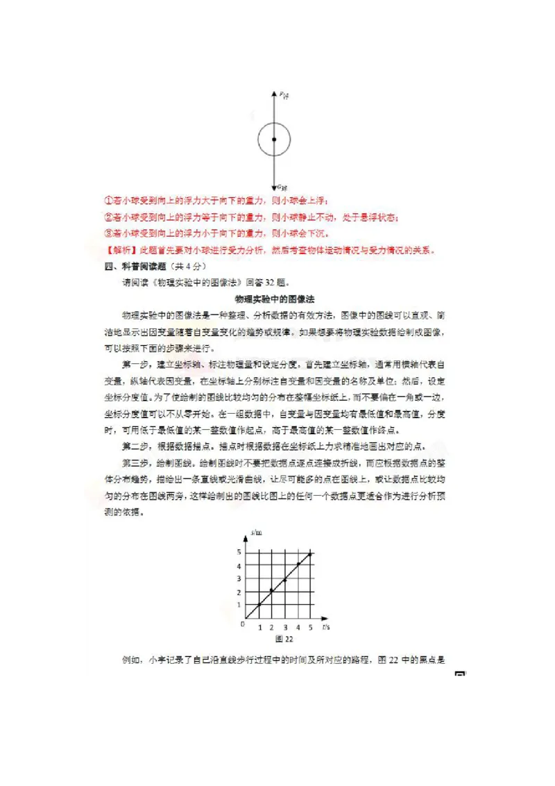 北京市2018年中考物理真题真题试题（pdf，含解析）_中考真题_4.物理中考真题2015-2024年_2018年中考物理真题223份