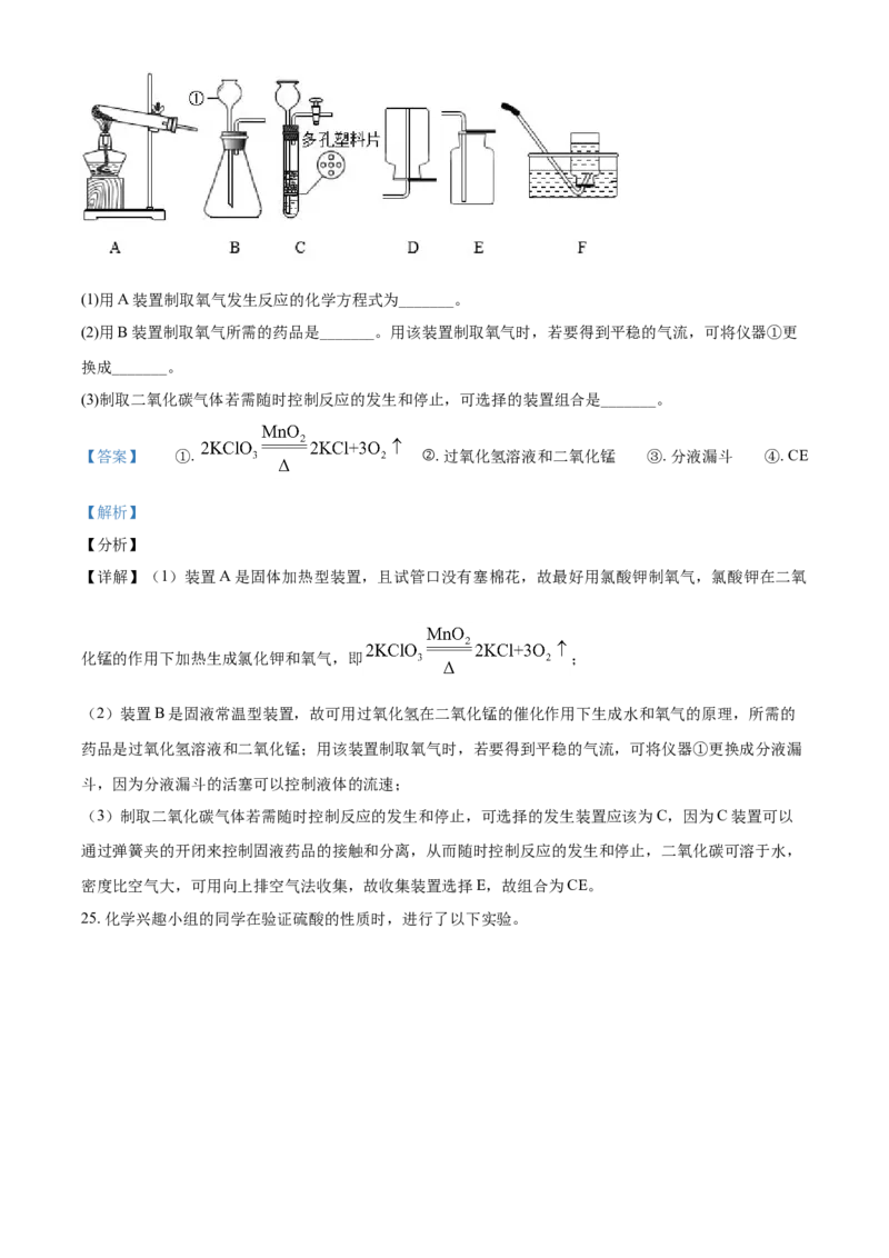 2021年辽宁省抚顺、铁岭市中考化学试题（解析）_中考真题_5.化学中考真题2015-2024年_地区卷_辽宁化学_辽宁化学_铁岭化学15-22