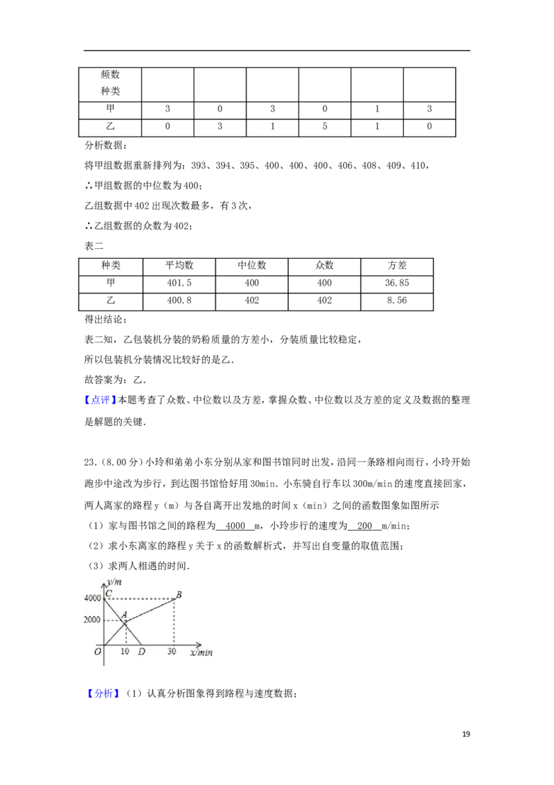 吉林省2018年中考数学真题试题（含解析）_中考真题_2.数学中考真题2015-2024年_2018年全国中考数学258份
