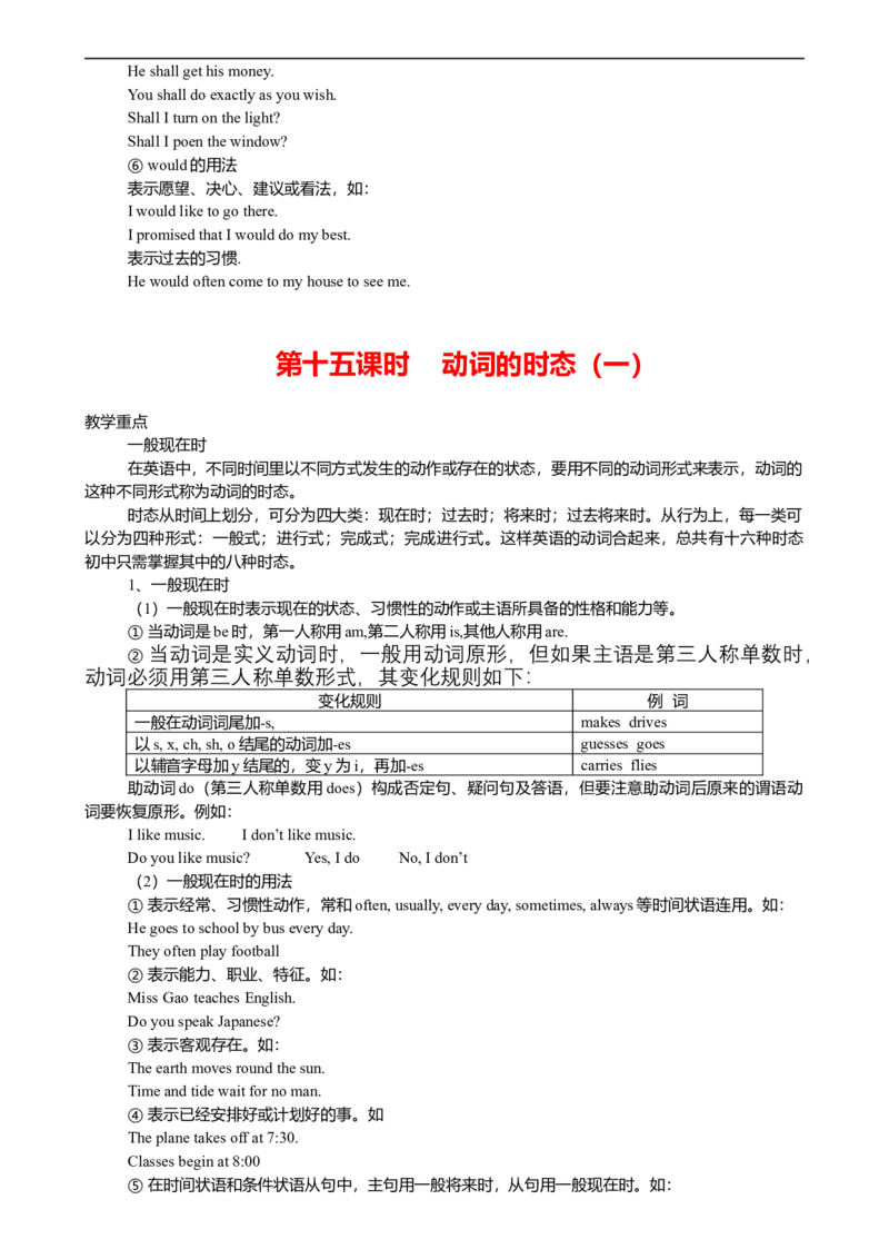 00初中英语知识点归纳汇总_河北省历年中考真题_英语历年中考真题