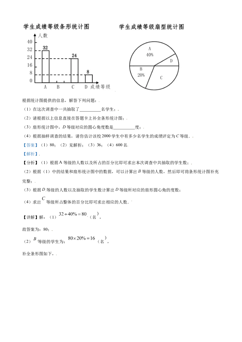 2021年辽宁省沈阳市中考数学真题（解析版）_中考真题_2.数学中考真题2015-2024年_2021中考数学真题86份_2021辽宁_沈阳数学