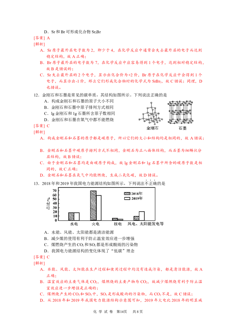 2021年广东省广州市中考化学试卷（教师版）_中考真题_5.化学中考真题2015-2024年_地区卷_广东省_广东广州中考化学2008---2021年