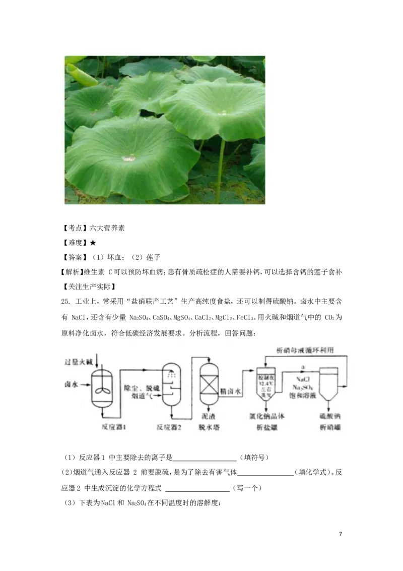 山西省2019年中考化学真题试题（含解析）_中考真题_5.化学中考真题2015-2024年_2019中考真题卷（140份）