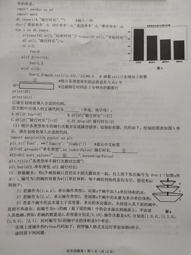 2024届浙江省五校联考高三5月技术试题_2024年5月_01按日期_28号_2024届浙江省五校联盟高三下学期5月模拟预测
