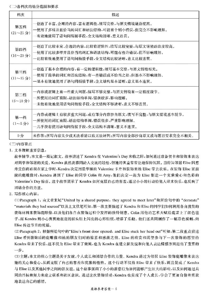 长郡十八校二-英语(1)_2024年4月_024月合集_2024届湖南长郡十八校新高考教研联盟高三第二次联考