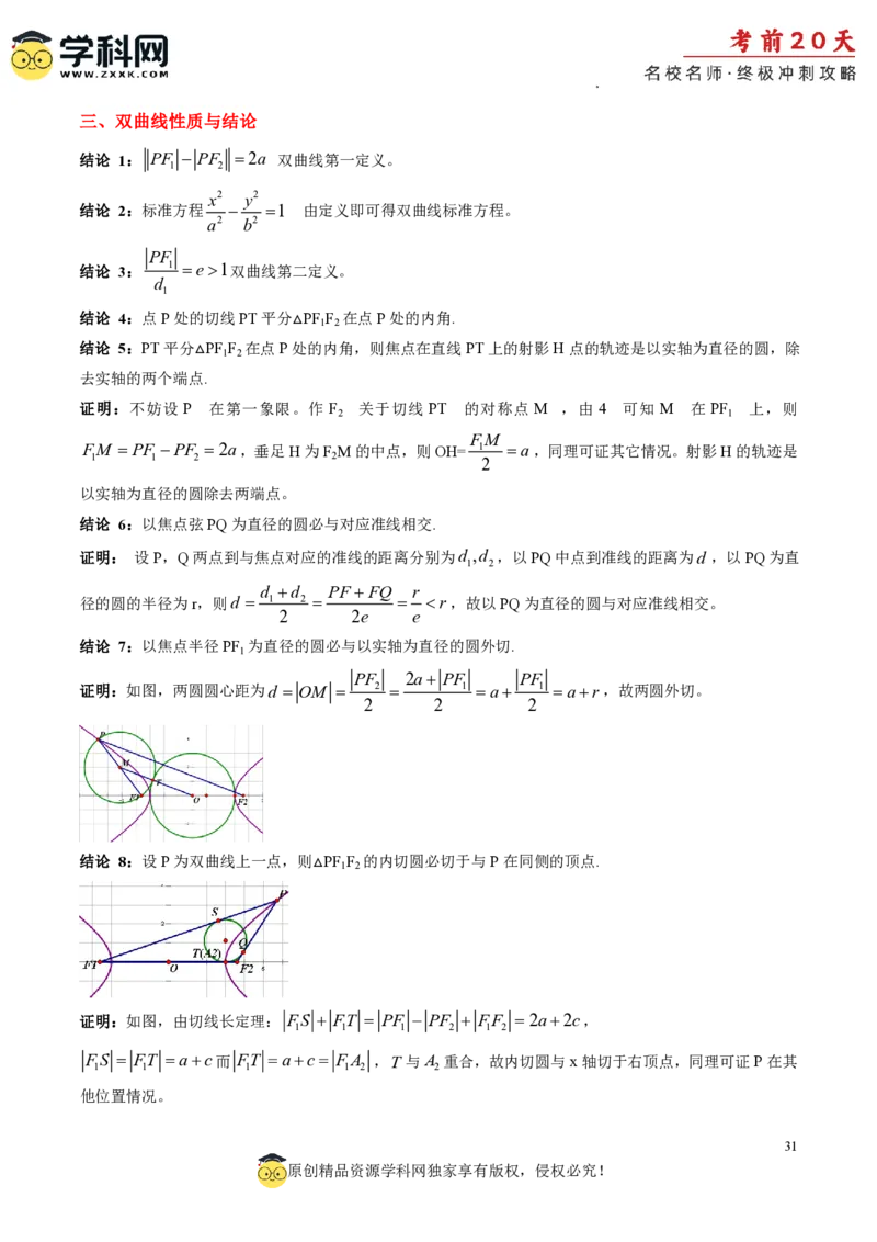 数学（一）-2024年高考考前20天终极冲刺攻略_2024高考押题卷_62024学科网全系列_20学科网高考考前终极攻略_数学-2024年高考考前20天终极冲刺攻略