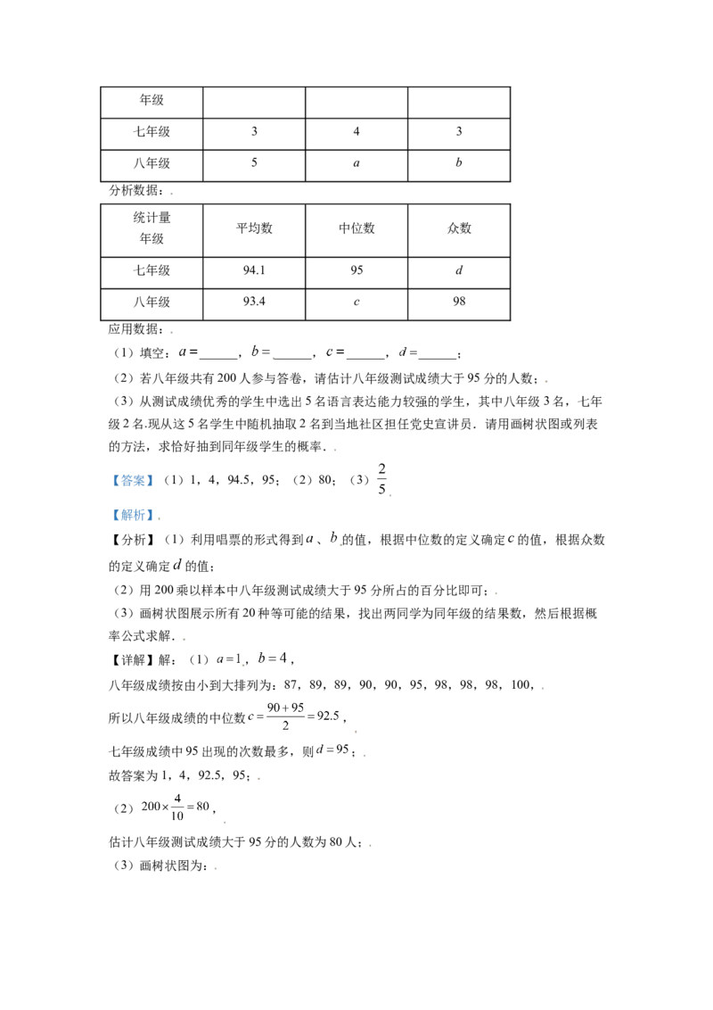 山东省日照市2021年中考真题数学试卷（解析版）_中考真题_2.数学中考真题2015-2024年_2021中考数学真题86份_2021山东省_日照数学