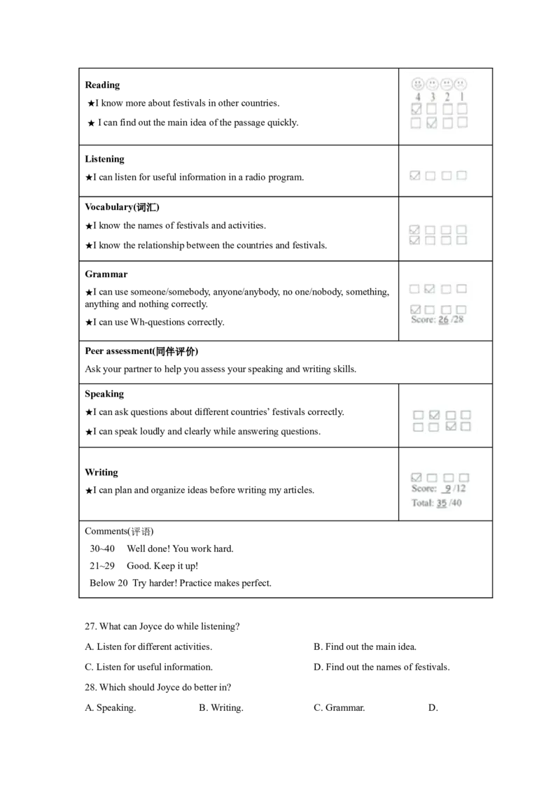 2021年河北省中考英语真题闲鱼号：非凡小翊（原卷版）_河北省历年中考真题_英语历年中考真题