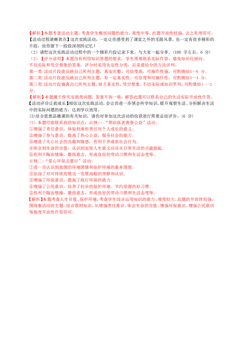 山东省潍坊市2015年中考政治真题试题（含解析）_7.政治中考真题2015-2024年_2015年全国中考政治113份