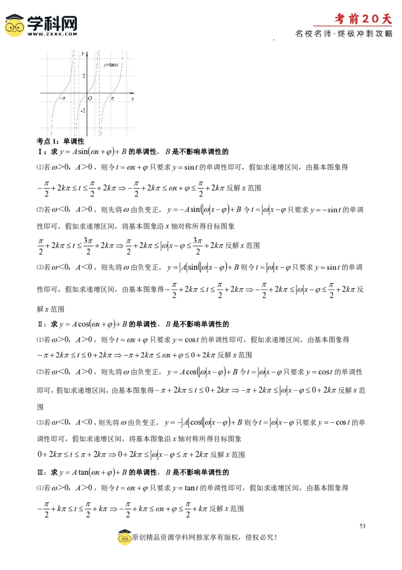 数学（二）-2024年高考考前20天终极冲刺攻略_2024高考押题卷_62024学科网全系列_20学科网高考考前终极攻略_数学-2024年高考考前20天终极冲刺攻略