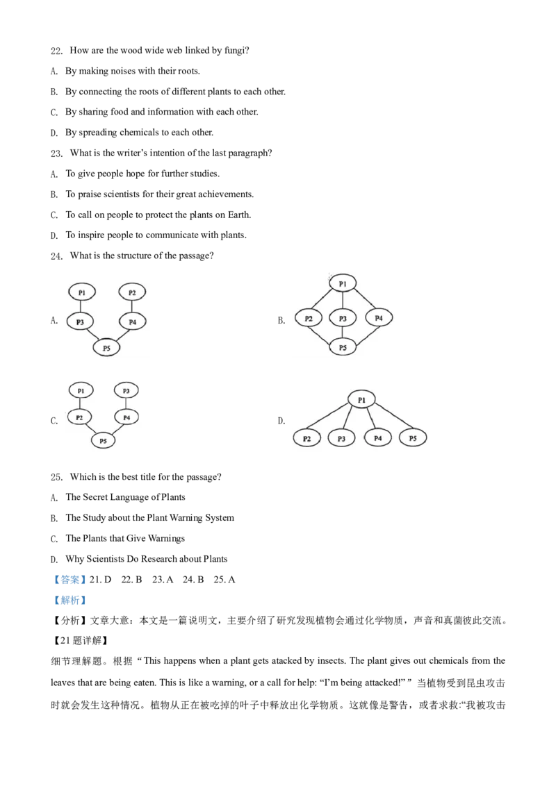 精品解析：广东省深圳市2021年中考英语试题（解析版）_中考真题_3.英语中考真题2015-2024年_2021中考英语真题86份_2021年广东_精品解析：广东省深圳市2021年中考英语试题
