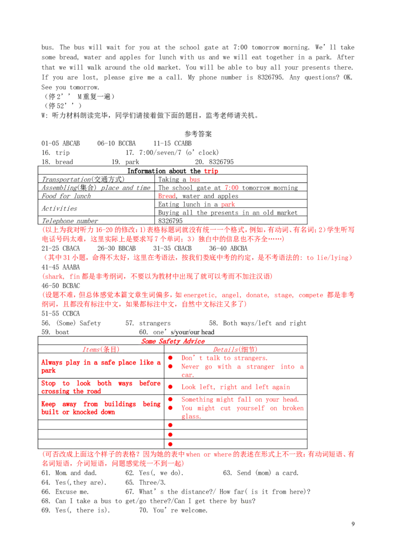 湖南省娄底市2015年中考英语真题试题（含答案）(1)_中考真题_3.英语中考真题2015-2024年_2015年全国中考YINGYU144份