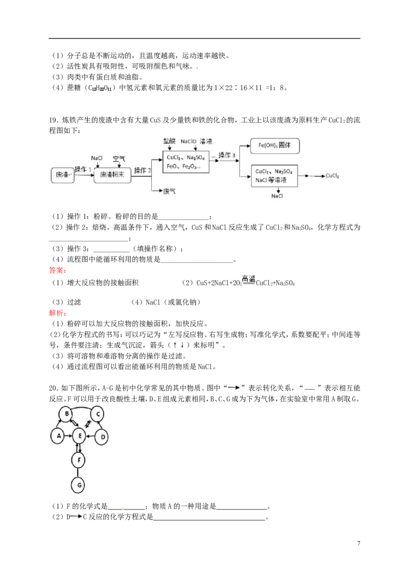 江西省2015年中考化学真题试题（含解析）_中考真题_5.化学中考真题2015-2024年_2015中考真题卷（162份）