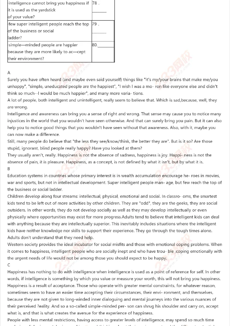 PETS5历年真题精选3_公共英语5级课程_历年真题pdf+听力音频