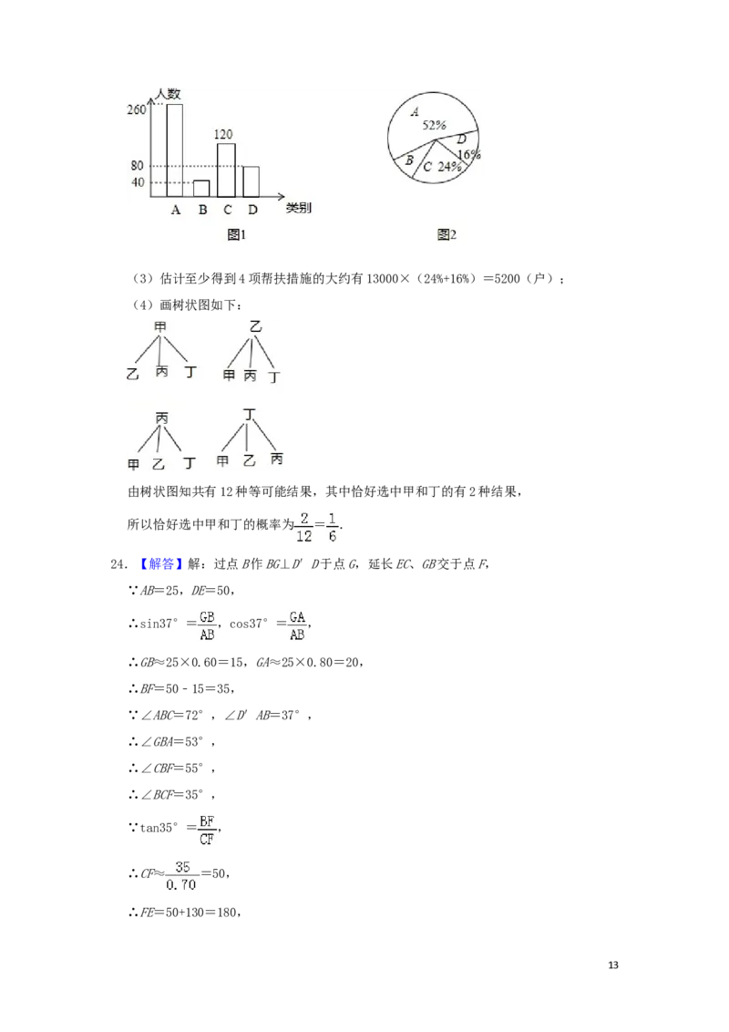湖南省常德市2019年中考数学真题试题（含解析）_中考真题_2.数学中考真题2015-2024年_2019年全国中考数学206份