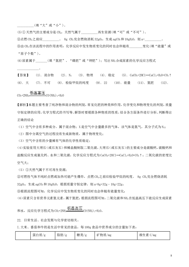 江苏省扬州市2018年中考化学真题试题（含解析）_中考真题_5.化学中考真题2015-2024年_2018中考真题卷（277份）