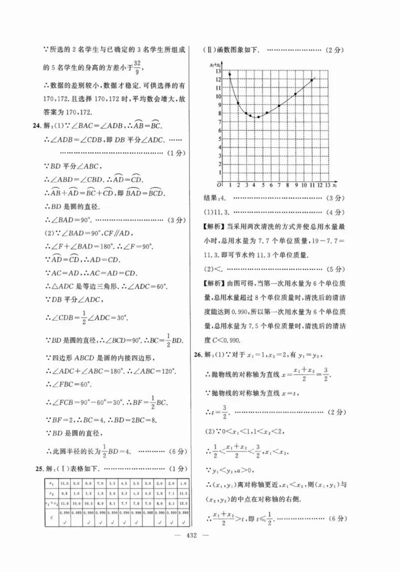 北京市各区模拟及真题精选答案全解中考数学_2026版北京市各区模拟及真题_2026北京中考各区模拟及真题精选数学