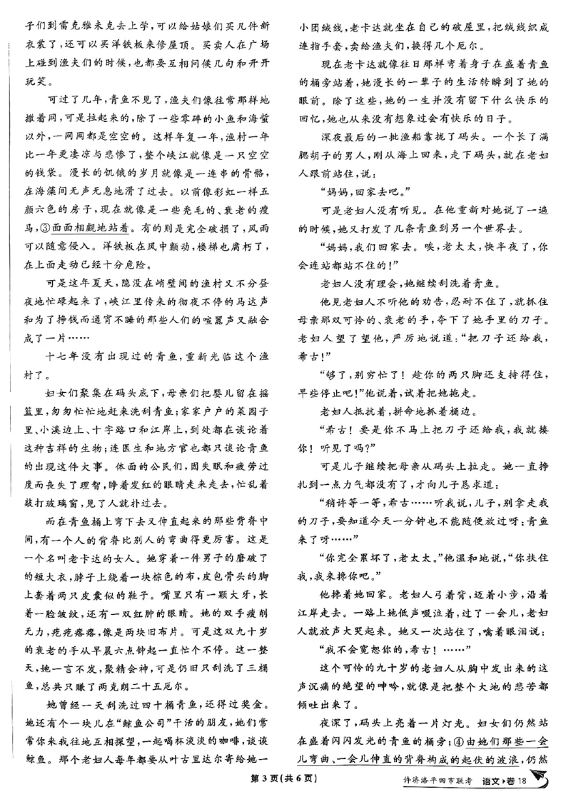 2025高考必刷卷42套语文新高考版_《2025高考必刷卷》_语文