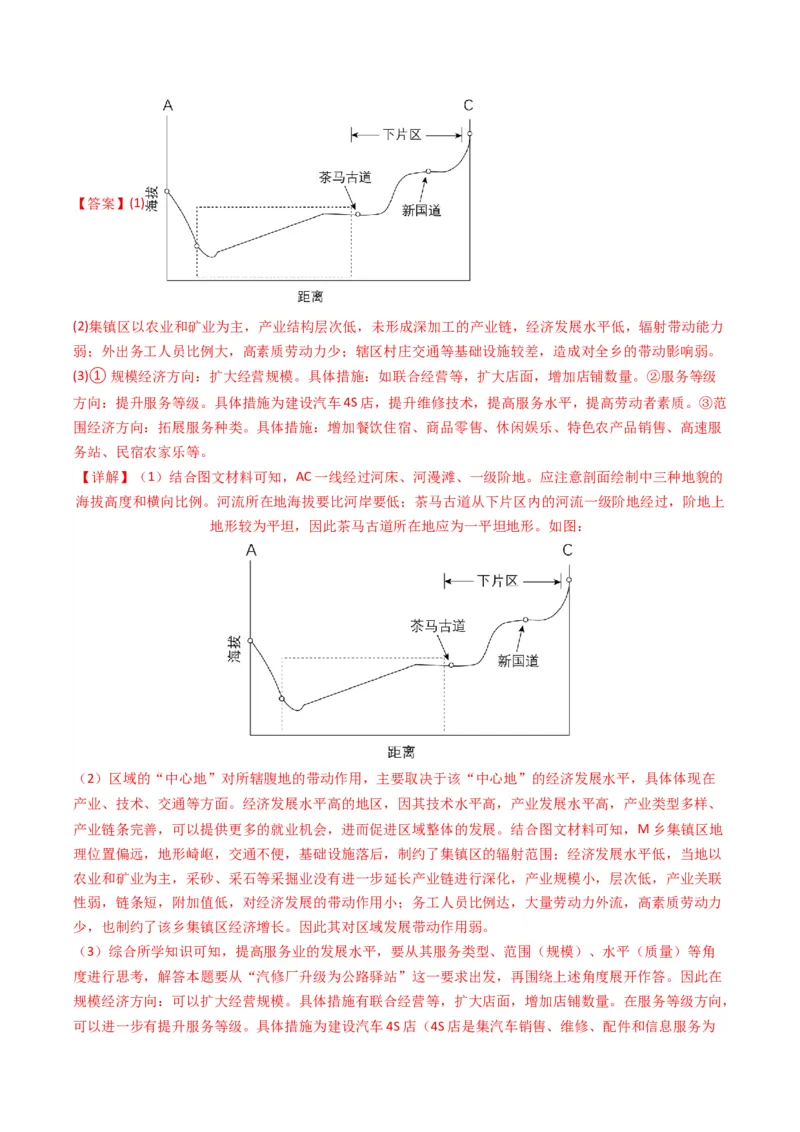 五年（2021-2025）高考地理真题分类汇编专题09乡村与城镇（全国通用）（解析版）_高考真题分类汇编_高考地理真题分类汇编（全国通用）五年（2021-2025）_word