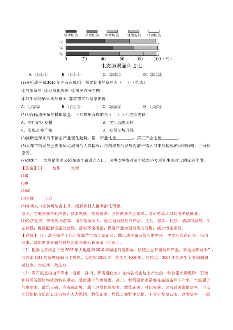 五年（2021-2025）高考地理真题分类汇编专题09乡村与城镇（全国通用）（解析版）_高考真题分类汇编_高考地理真题分类汇编（全国通用）五年（2021-2025）_word