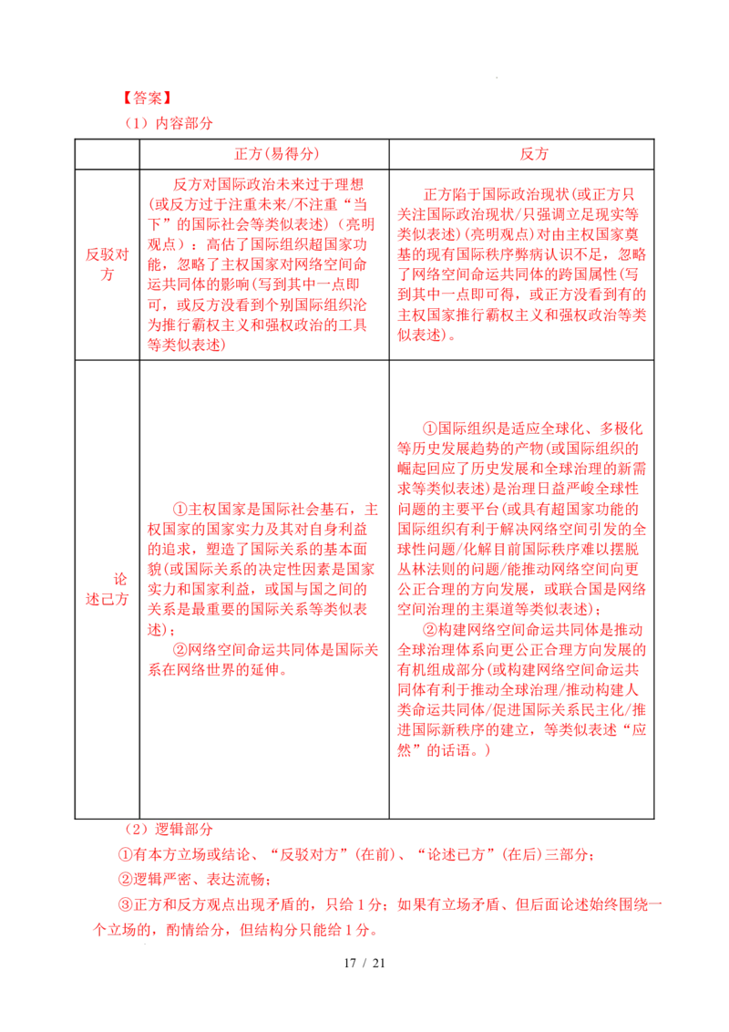 专题21国际组织（全国通用）（解析版）_高考真题分类汇编_高考政治真题分类汇编（全国通用）五年（2021-2025）