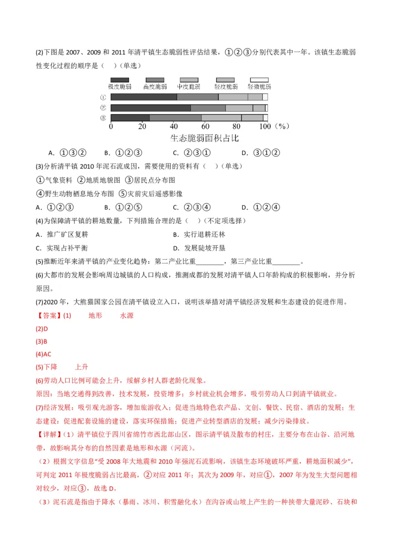 五年（2021-2025）高考地理真题分类汇编专题09乡村与城镇（全国通用）（解析版）_高考真题分类汇编_高考地理真题分类汇编（全国通用）五年（2021-2025）_pdf