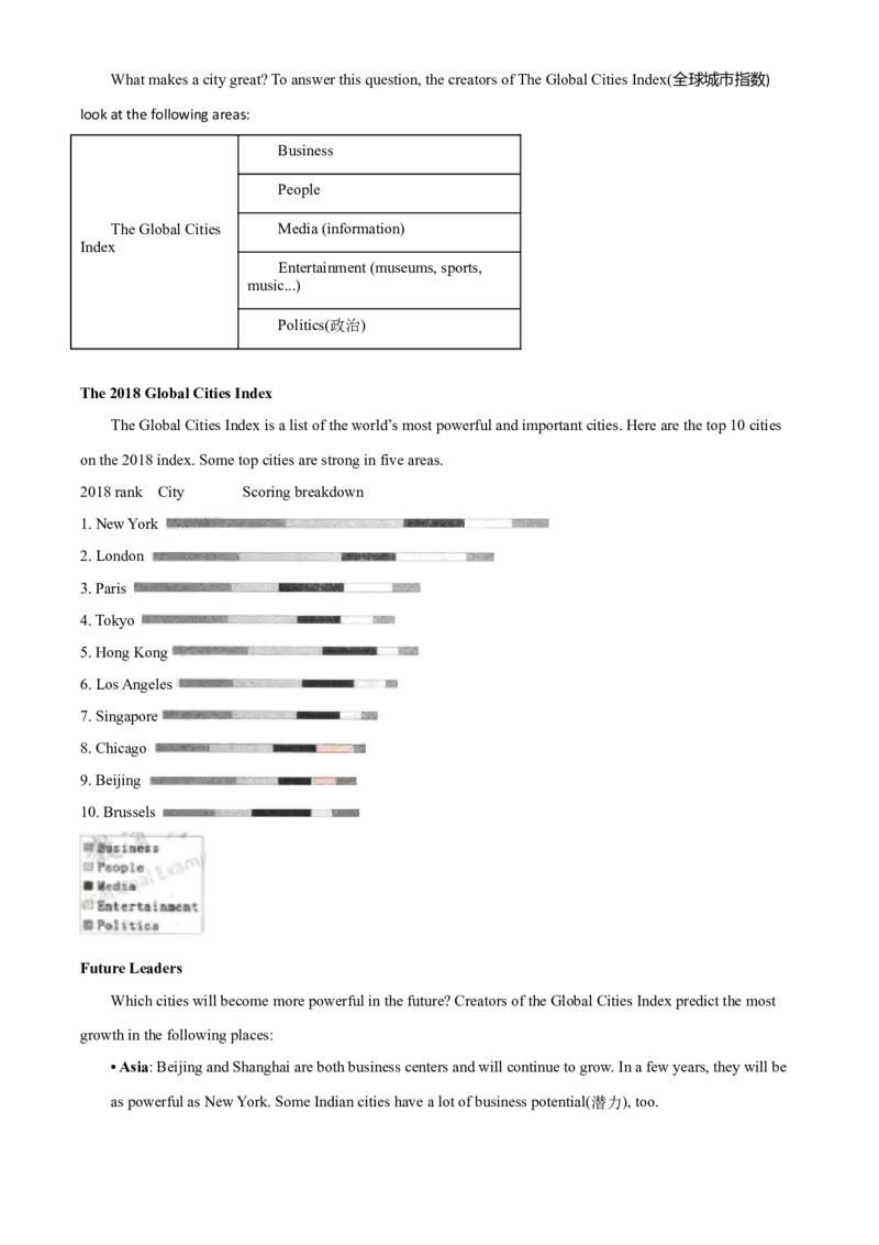 精品解析：浙江省湖州市2020年中考英语试题（解析版）_中考真题_3.英语中考真题2015-2024年_2020全国多省多地中考英语真题145份_2020年中考真题精品解析英语（浙江湖州卷）精编word版