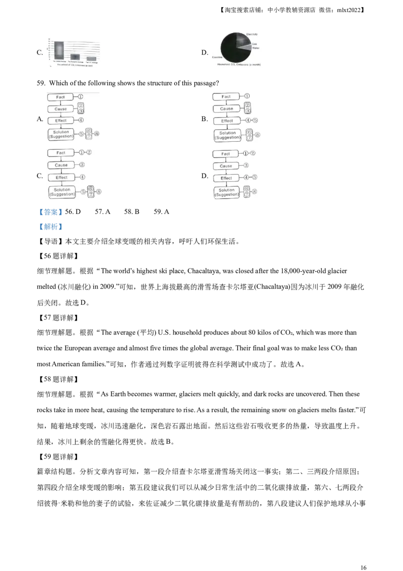 精品解析：2024年重庆市中考英语真题（B卷）（解析版）_中考真题_3.英语中考真题2015-2024年_2024中考英语真题_精品解析：2024年重庆市中考英语真题（B卷）