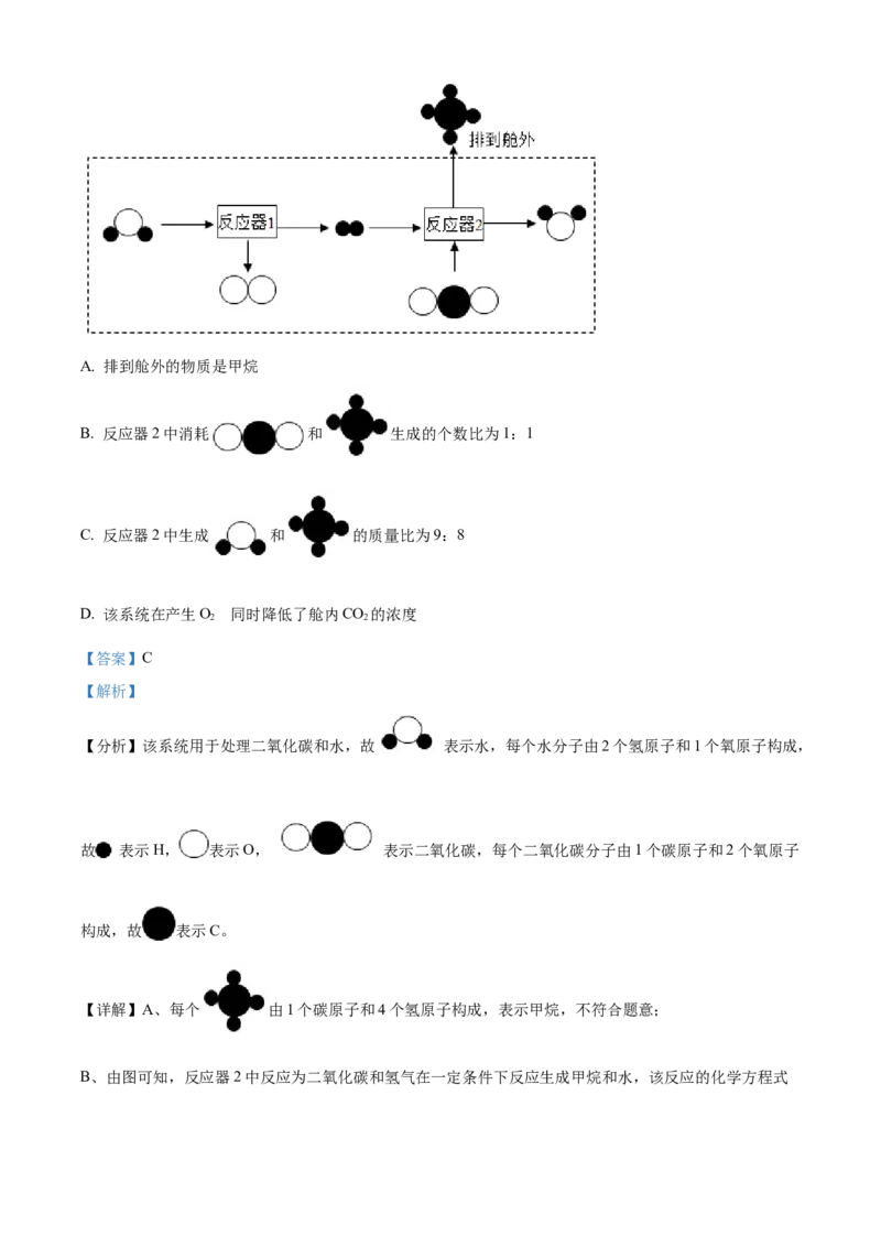 精品解析：2022年广东省广州市中考化学真题（解析版）_中考真题_5.化学中考真题2015-2024年_2022年中考化学真题（127份）14