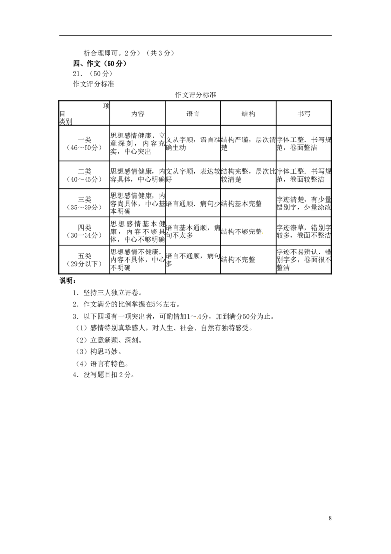 河南省2015年中考语文真题试题（含答案）_中考真题_1.语文中考真题2015-2024年_2015年全国中考语文154份_2015年全国中考154份