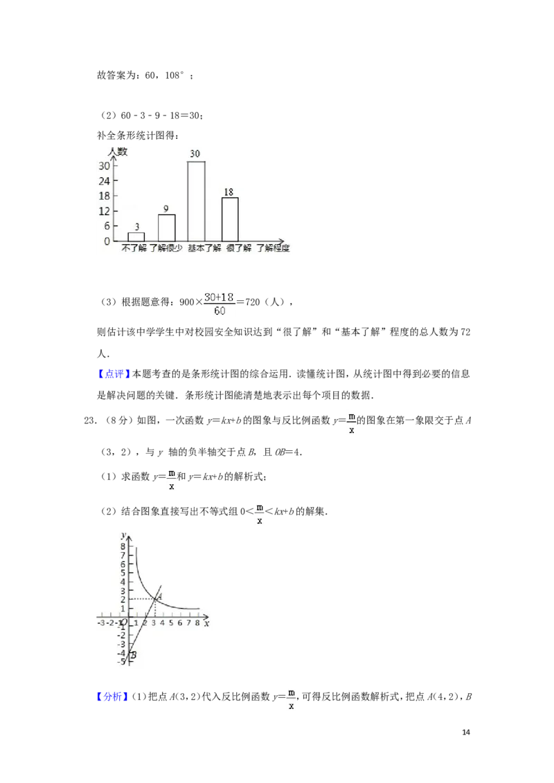 湖南省湘西州2019年中考数学真题试题（含解析）_中考真题_2.数学中考真题2015-2024年_2019年全国中考数学206份