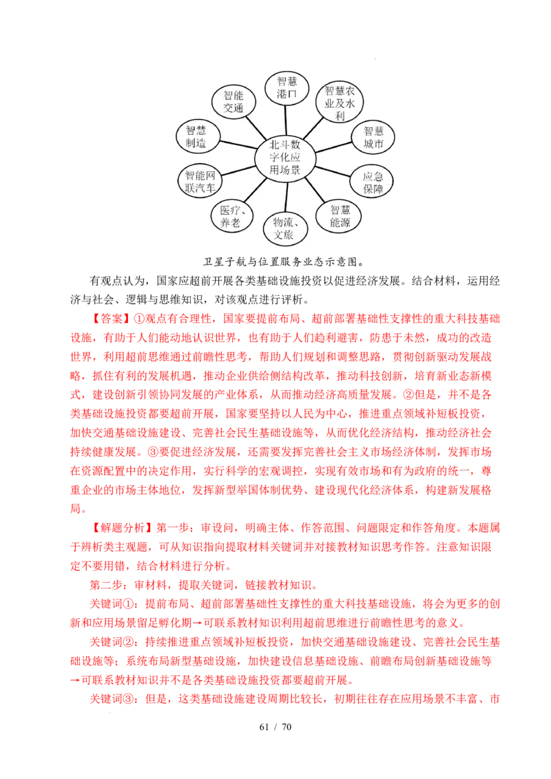 专题07经济发展（贯彻新发展理念、推动高质量发展）（全国通用）（解析版）_高考真题分类汇编_高考政治真题分类汇编（全国通用）五年（2021-2025）