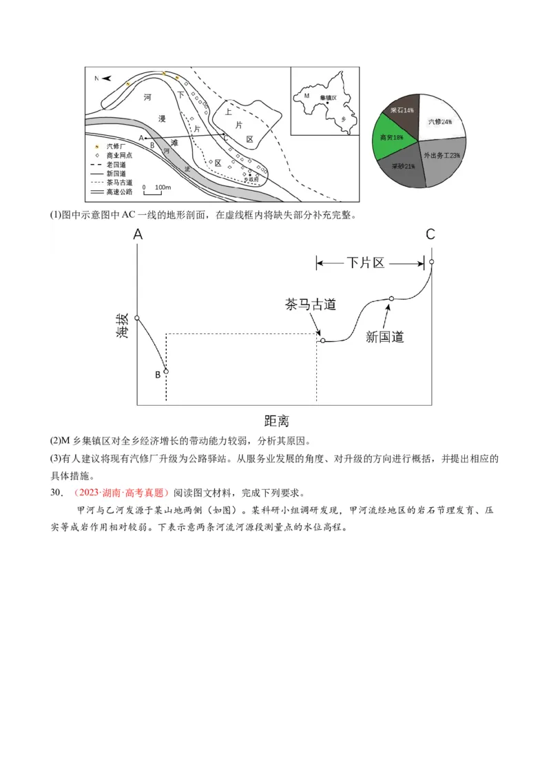 五年（2021-2025）高考地理真题分类汇编专题01地球与地图（全国通用）（原卷版）_高考真题分类汇编_高考地理真题分类汇编（全国通用）五年（2021-2025）_word