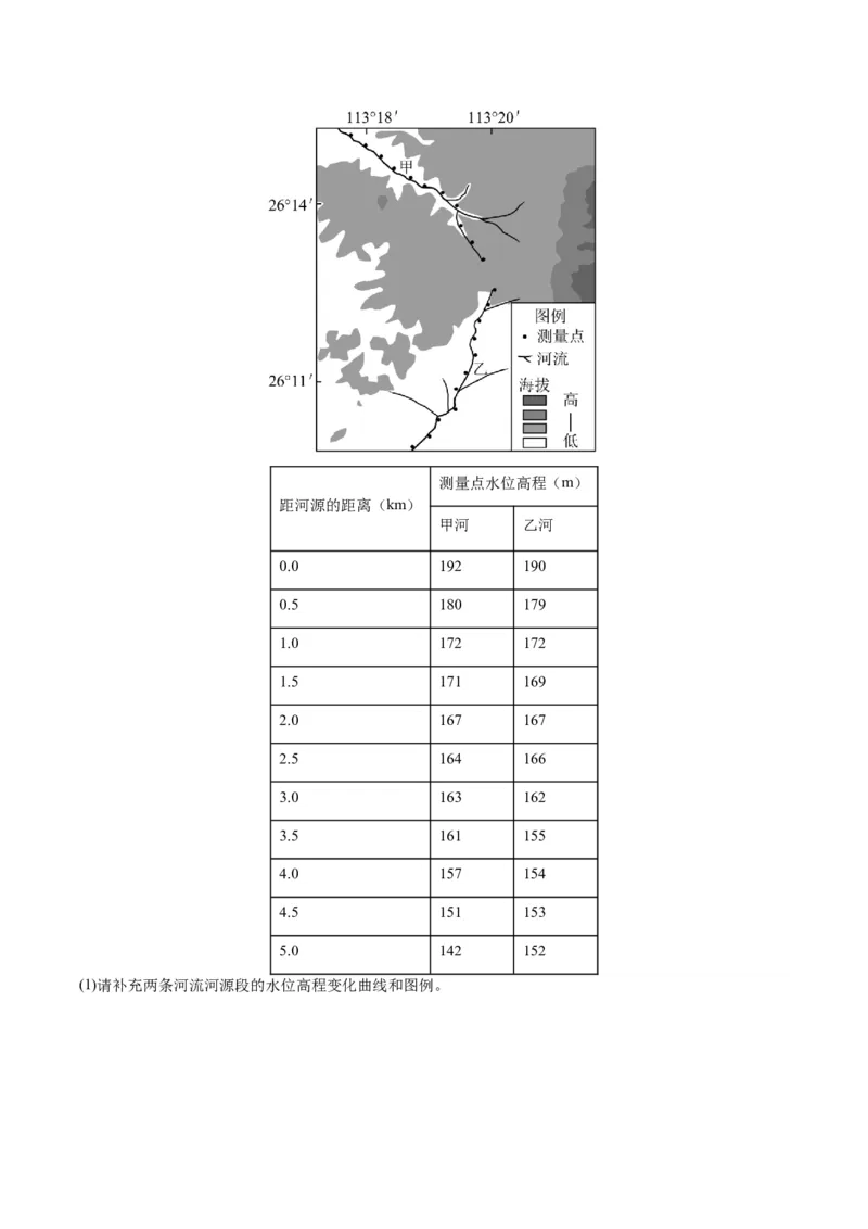 五年（2021-2025）高考地理真题分类汇编专题01地球与地图（全国通用）（原卷版）_高考真题分类汇编_高考地理真题分类汇编（全国通用）五年（2021-2025）_word