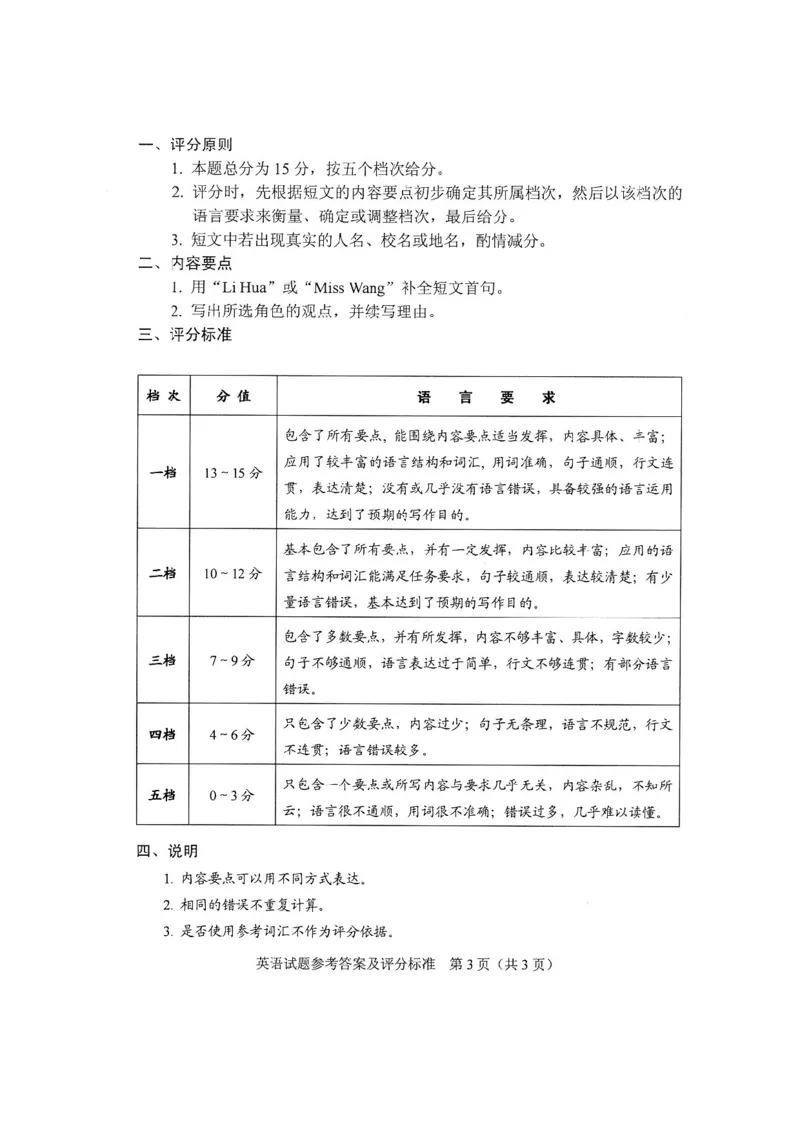 河北省2016年中考英语试题（扫描版）_中考真题_3.英语中考真题2015-2024年_2016年全国中考YINGYU99份_历年中考英语听力2016年河北卷（扫描版含试题及mp3）