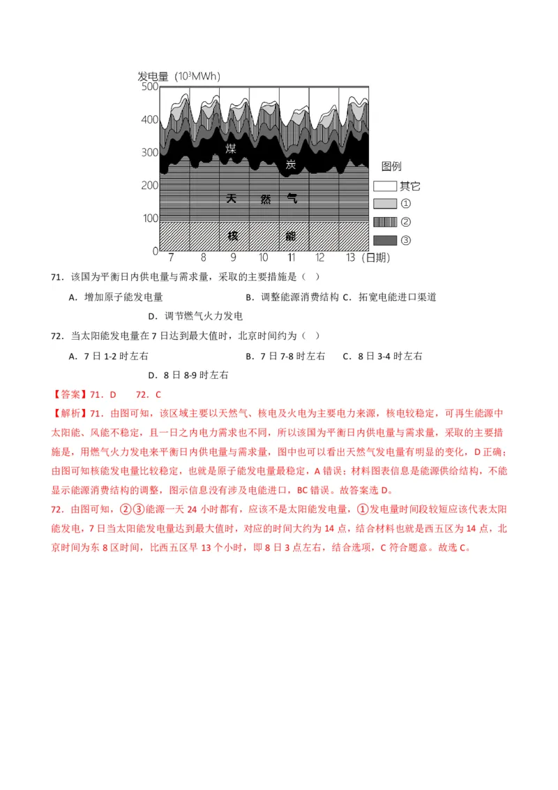 五年（2021-2025）高考地理真题分类汇编专题02宇宙中的地（全国通用）（解析版）_高考真题分类汇编_高考地理真题分类汇编（全国通用）五年（2021-2025）_pdf