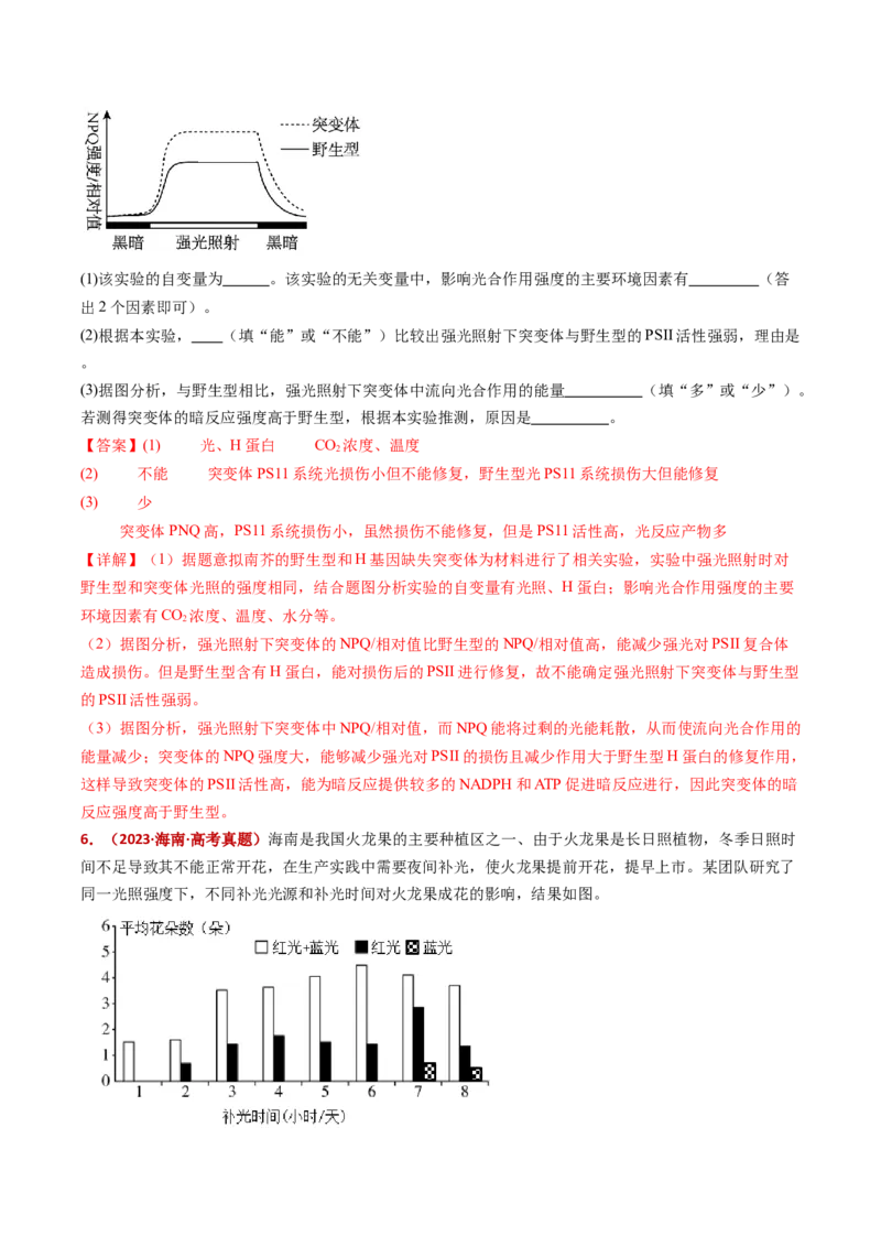 五年（2021-2025）全国高考生物真题分类汇编专题23实验与探究（全国通用）（解析版）_高考真题分类汇编_高考生物真题分类汇编（全国通用）五年（2021-2025）
