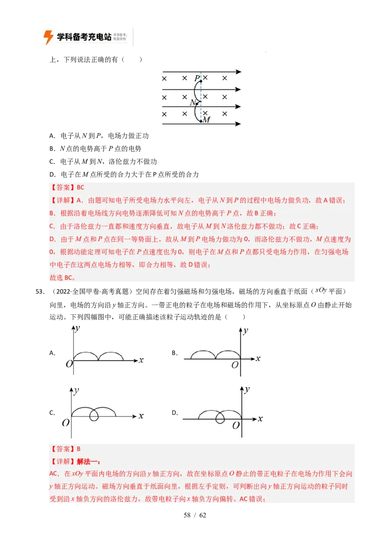 专题10磁场（全国通用）（解析版）_高考真题分类汇编_高考物理真题分类汇编（全国通用）五年（2021-2025）_专题10磁场（全国通用）-好题汇编五年（2021-2025）高考物理真题分类汇编