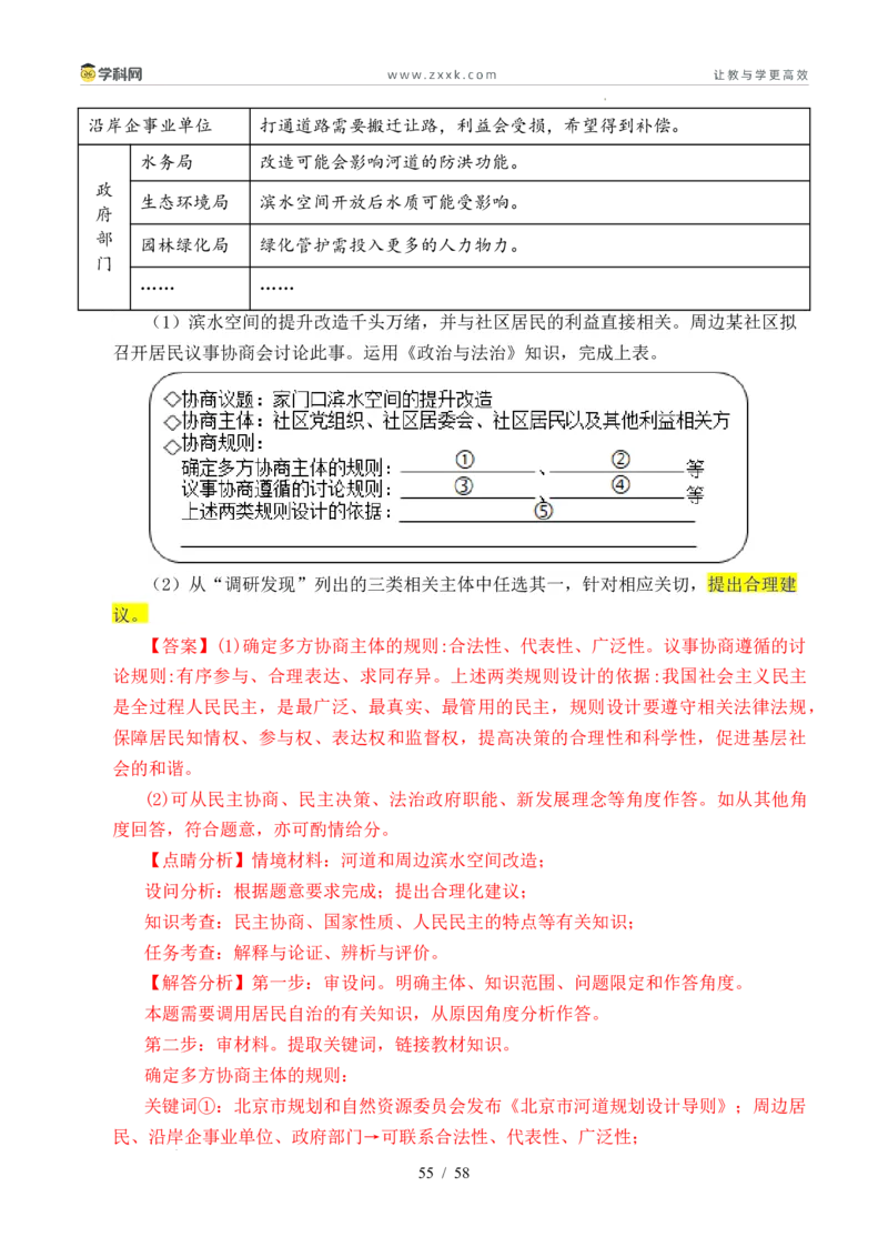 专题10人民当家作主（人民民主专政的社会主义国家、我国的根本政治制度、我国的基本政治制度）（全国通用）（解析版）_高考真题分类汇编