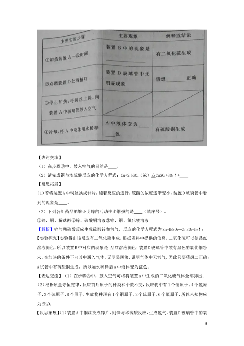 江苏省徐州市2018年中考化学真题试题（含解析）_中考真题_5.化学中考真题2015-2024年_2018中考真题卷（277份）